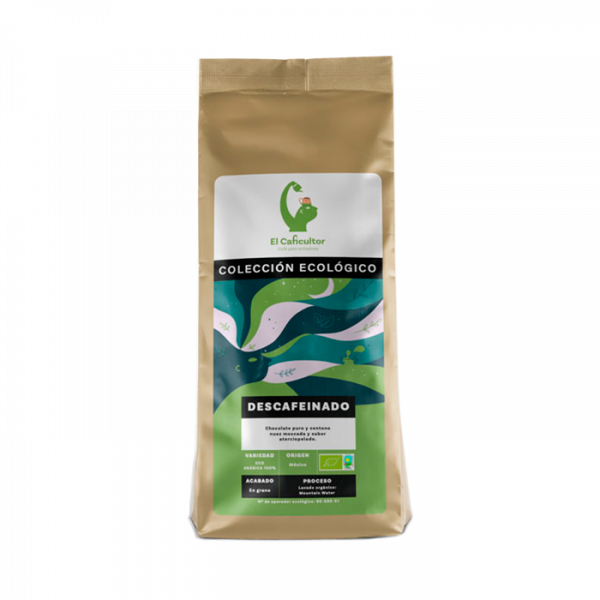 DESCAFEINADO Ecológico (Grano 1 Kg) (Próximamente)